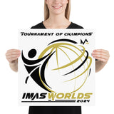 2024 IMAS Worlds "Tournament of Champions" Poster