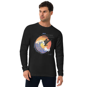 2023 Ft. Walton Beach Hurricane Championships Adult Long Sleeve Fitted Crew