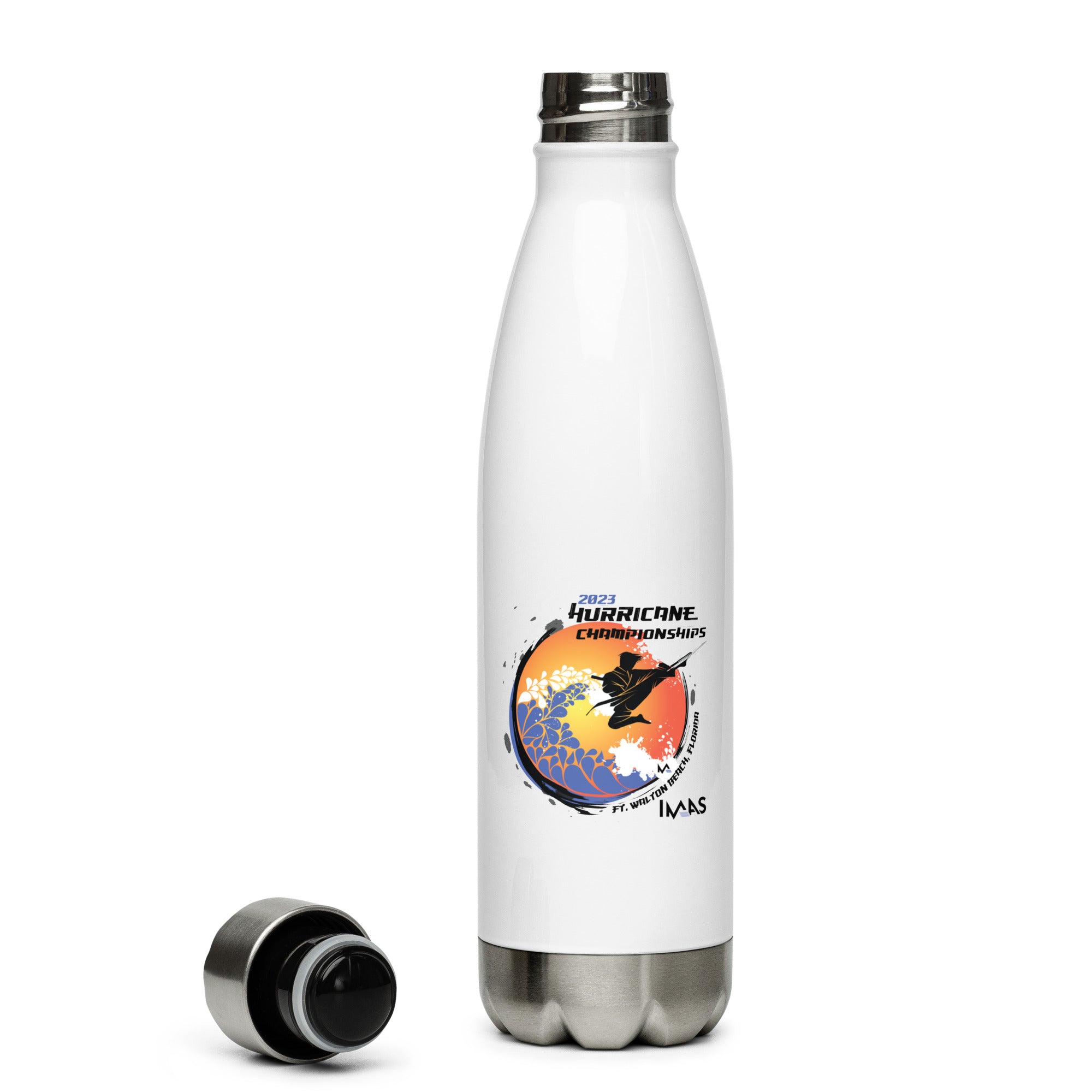 Team Hurricanes DCC 2023 Metal Water Bottle - White