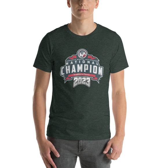 2023 Traditional Forms National Champion Adult Unisex t-shirt